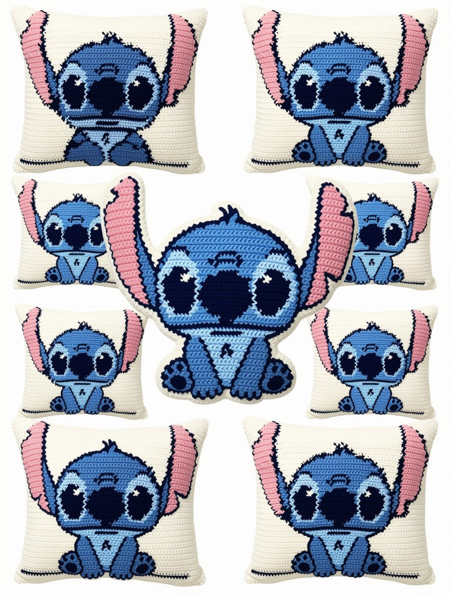 Stitch Crochet Cushion